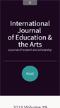 Mobile Screenshot of ijea.org